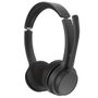 Conceptronic POLONA04B Auriculaire Bluetooth 5.3 Sans Fil Noir avec Microphone Anti-Bruit, Autonomie 44h, Oreillette Ergonomique