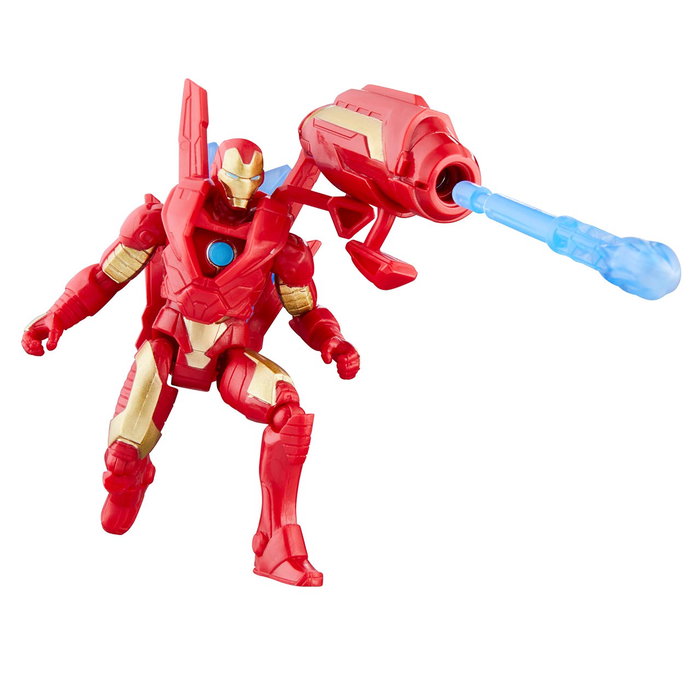 Hasbro - Figure d'action Iron Man Marvel Avengers Epic Hero F9342 avec accessoires, articulation, 10 cm, licencié Marvel, pour enfants à partir de 4 ans