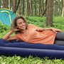 Bestway Matelas Gonflable Junior Individuel avec Pompe à Pied 185x76x28 cm