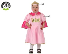 Atosa Déguisement Princesse Rose Clair Bébé