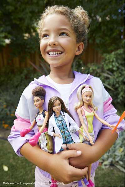 Mattel - Muñeca Barbie Yo Quiero Ser - Poupée Barbie Je Veux Être - Modèles Surtidos - Variété aléatoire - Produit en espagnol/portugais Mattel - Muñeca Barbie Yo Quiero Ser - Poupée Barbie Je Veux Être - Modèles Surtidos - Variété aléatoire - Produit en espagnol/portugais