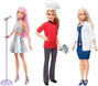 Mattel - Muñeca Barbie Yo Quiero Ser - Poupée Barbie Je Veux Être - Modèles Surtidos - Variété aléatoire - Produit en espagnol/portugais