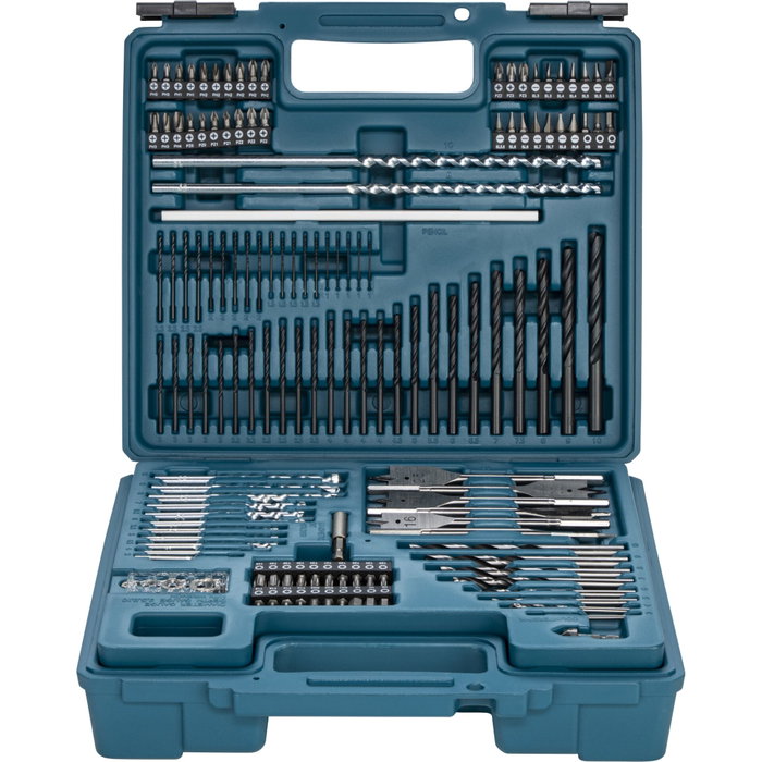 Makita E-06270 Jeu de mèches et d'embouts de perçage et vissage, 212 pièces Makita E-06270 Jeu de mèches et d'embouts de perçage et vissage, 212 pièces