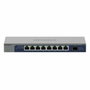 Netgear GS108X-100EUS Switch 8 ports Gigabit Ethernet + 1 port SFP+ 10G Gris