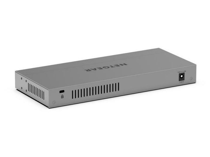 Netgear GS108X - Commutateur réseau 8 ports Gigabit Ethernet + 1 port SFP+ 10G, métal, sans ventilateur, installation murale ou bureau