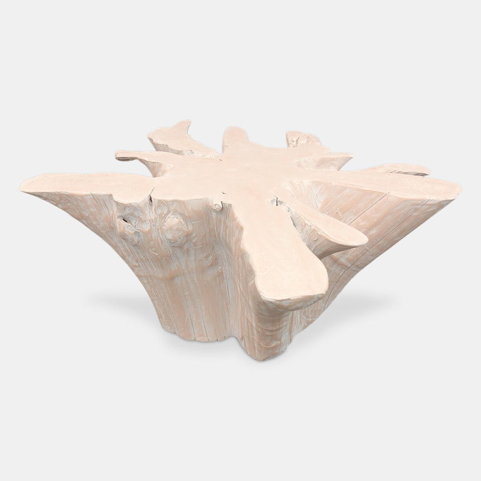 Home ESPRIT Table Basse Blanc 90 x 90 x 44 cm