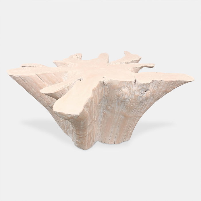 Home ESPRIT Table Basse Blanc 90 x 90 x 44 cm