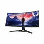 Lenovo R34w-30 / 67C7GACBEU Écran PC incurvé 34" UltraWide WQHD 144Hz HDR400 FreeSync Premium Noir