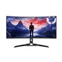 Lenovo R34w-30 / 67C7GACBEU Écran PC incurvé 34" UltraWide WQHD 144Hz HDR400 FreeSync Premium Noir