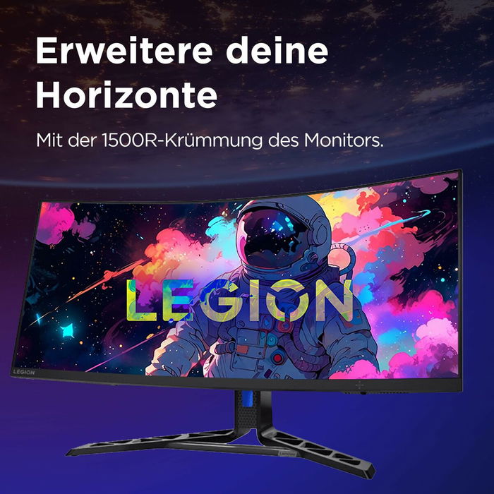 Lenovo R34w-30 / 67C7GACBEU Écran PC incurvé 34" UltraWide WQHD 144Hz HDR400 FreeSync Premium Noir