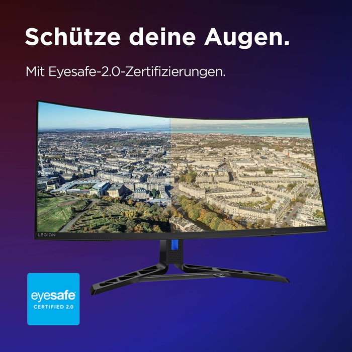 Lenovo R34w-30 / 67C7GACBEU Écran PC incurvé 34" UltraWide WQHD 144Hz HDR400 FreeSync Premium Noir