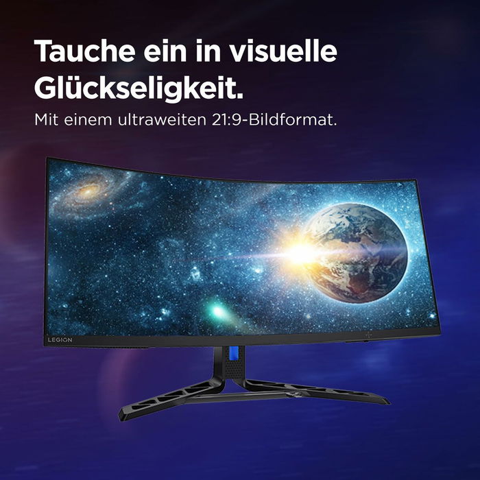 Lenovo R34w-30 / 67C7GACBEU Écran PC incurvé 34" UltraWide WQHD 144Hz HDR400 FreeSync Premium Noir