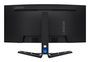 Lenovo - Écran Courbe Gaming 34" (86.4cm) Ultra-Large WQHD 3440x1440, 180 Hz, 0.5 ms MPRT, 1500R, Haut-Parleurs, HDMI/DisplayPort