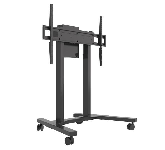 B-Tech BT8558 Momentum E-Lift - Support mobile motorisé pour écrans 55-100 pouces