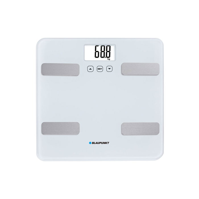 Balance Numérique de Salle de Bain Blaupunkt BSM501 Blanc Métal 150 kg Balance Numérique de Salle de Bain Blaupunkt BSM501 Blanc Métal 150 kg