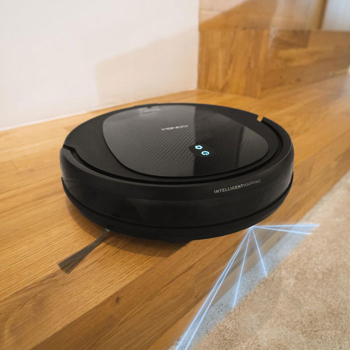 Aspirateur robot Cecotec Conga M20, 7000Pa, 160min, Wi-Fi, App, iTech Gyro, noir