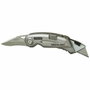 Stanley Couteau de poche Quickslide multi-lames avec lame acier inoxydable 76mm dentée