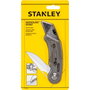 Stanley Couteau de poche Quickslide multi-lames avec lame acier inoxydable 76mm dentée