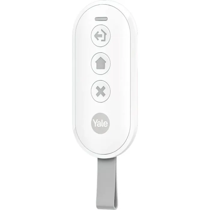 Yale Porte-clés Télécommande d'alarme intelligente pour armer/désarmer à distance - Portée jusqu'à 1 km