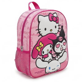 Cerdá Sac à dos Hello Kitty 3D et ses amis Rose
