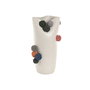 Vase Home ESPRIT Blanc Multicouleur Céramique 25 x 25 x 42 cm