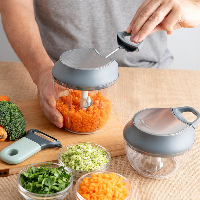 Quid Picadora Vegetales Ozon Acero Metal 13,5x12x10 cm