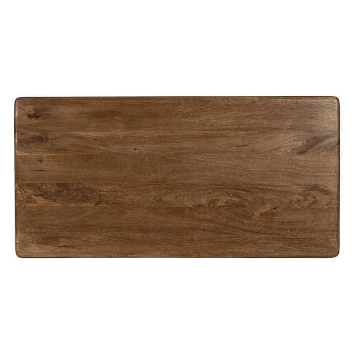 BigBuy Home Table Basse Marron en Bois de Manguier 140 x 70 cm