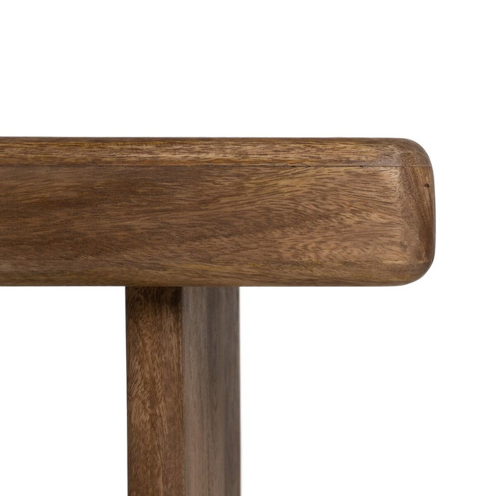 BigBuy Home Table Basse Marron en Bois de Manguier 140 x 70 cm