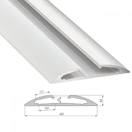 Profilé Aluminium Type RETO 2,02M - Anodisé Inox