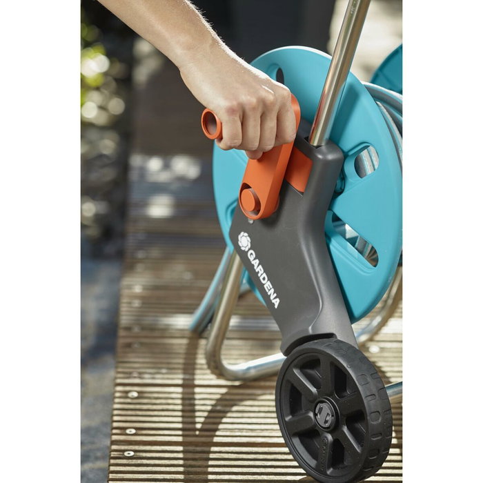 Gardena CleverRoll Taille S - Dévidoir sur roues avec tuyau 20m ø 13mm