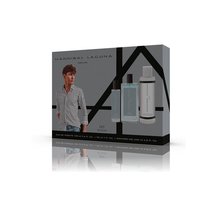 Hannibal Laguna HIT Coffret Eau de Toilette pour Homme 3 Pièces