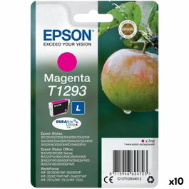 Epson Cartouche d'encre originale Magenta 11,2ml (Lot de 10) de T129340