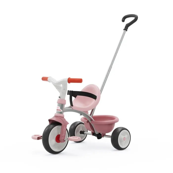 Smoby Be Move Rose - Tricycle évolutif 2 en 1 Smoby Be Move Rose - Tricycle évolutif 2 en 1