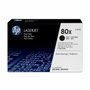 HP Toner 80X CF280XD Noir XL Pack de 2