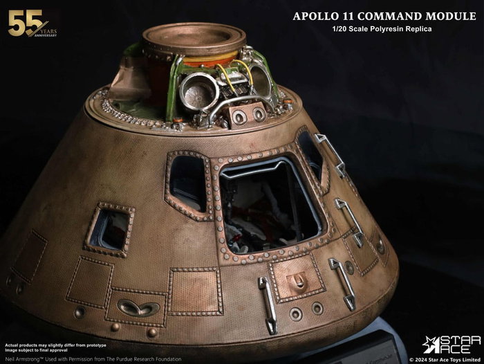 Apollo 11 réplique 1/20 Command Module (DX) 20 cm