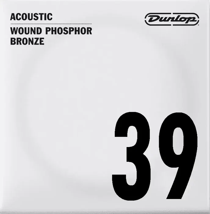 DUNLOPST Corde Acoustique 92/8 Phosphor Bronze .039 (Set de 12) (Set de 12)