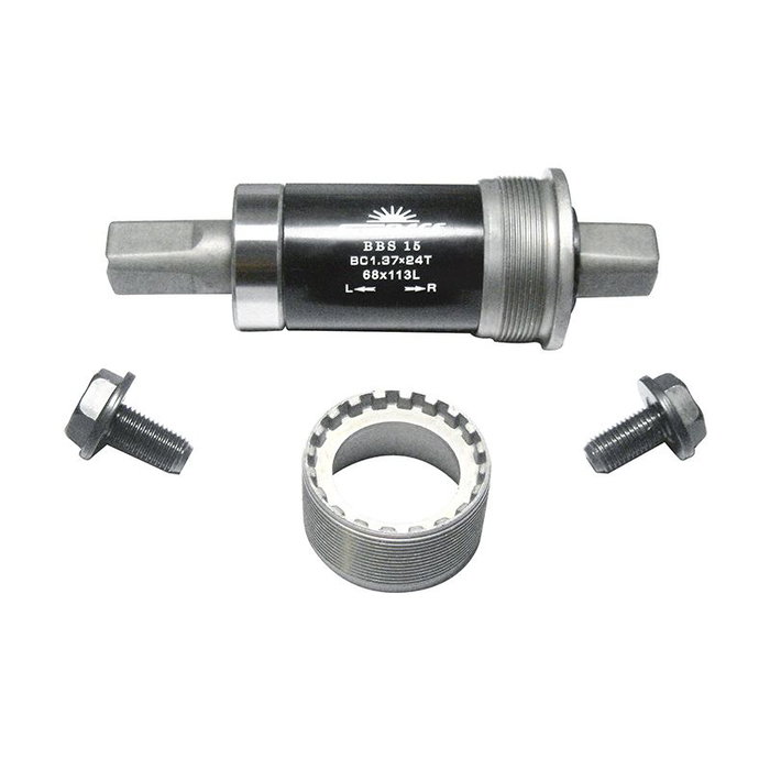 Sunrace Eje Pedalier 68/118 mm Acero Sunrace Eje Pedalier 68/118 mm Acero