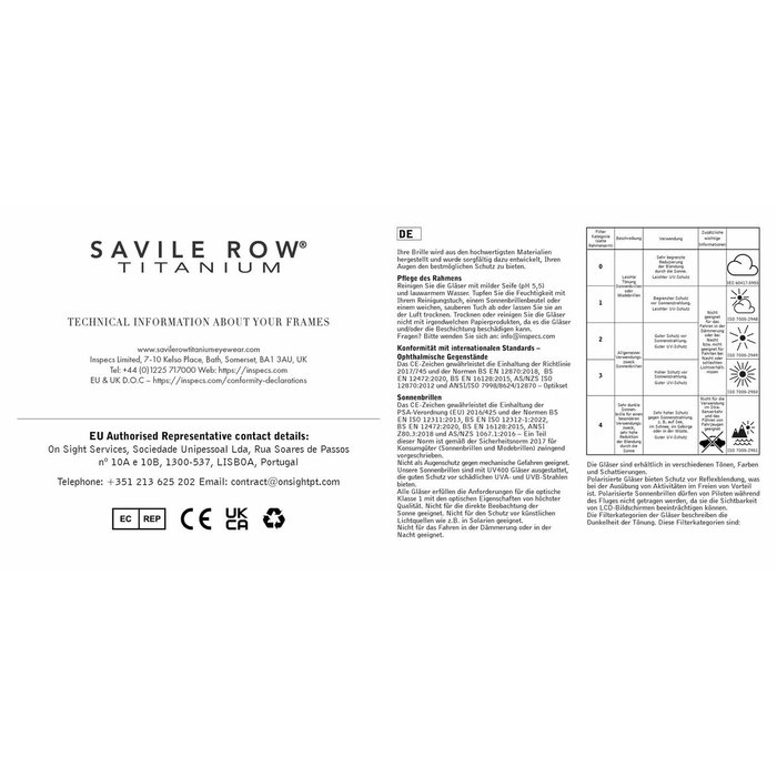 Monture de Lunettes Femme Savile Row SRO-029 47122