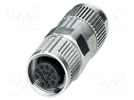 PHOENIX CONTACT Connecteur M12 mâle 12 broches droit industriel IP67