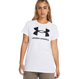 T-shirt à manches courtes femme Under Armour UA Sportstyle Logo Blanc