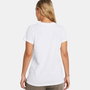 T-shirt à manches courtes femme Under Armour UA Sportstyle Logo Blanc 13-14 Ans
