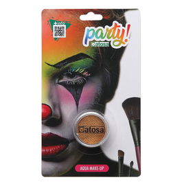 Make-Up For Ever Maquillage doré à l'eau compac 3g - Peinture visage brillante pour princesse, fée et maquillage de fête