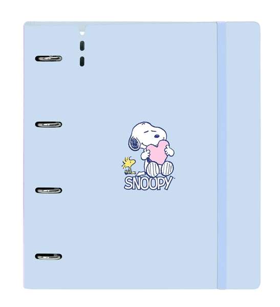 Safta Carpeblock PP Foam 4 Ani 35mm avec rechange Snoopy "Love" - Tapis de jeu en mousse 27x32x4cm pour enfants 3 ans et plus