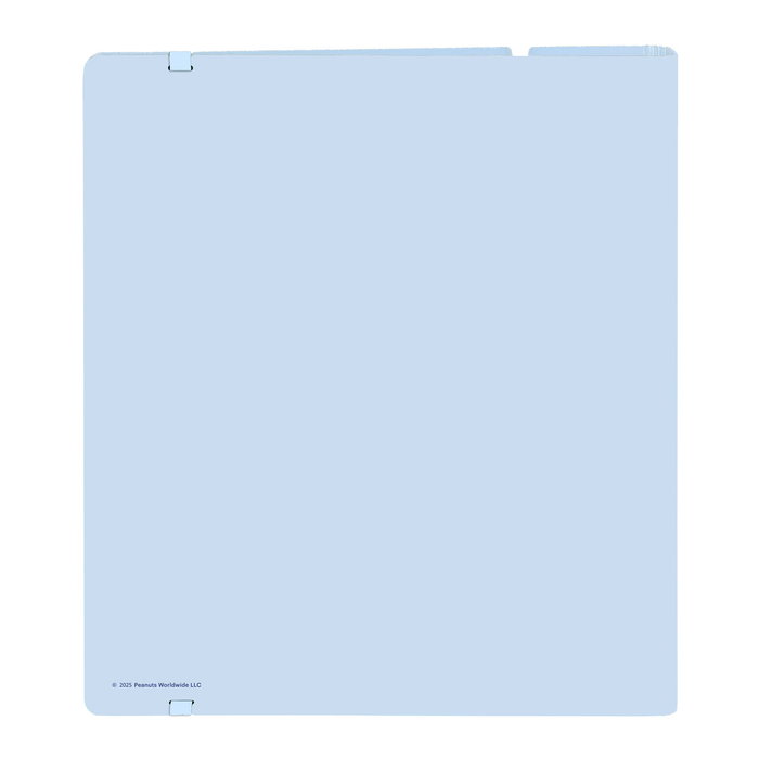 Reliure à anneaux Snoopy Love Bleu 27 X 32 X 4 cm