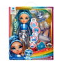 MGA Rainbow High - Poupée articulée Skyler Rainbow World de 25 cm avec accessoires - Jouet pour enfant dès 4 ans