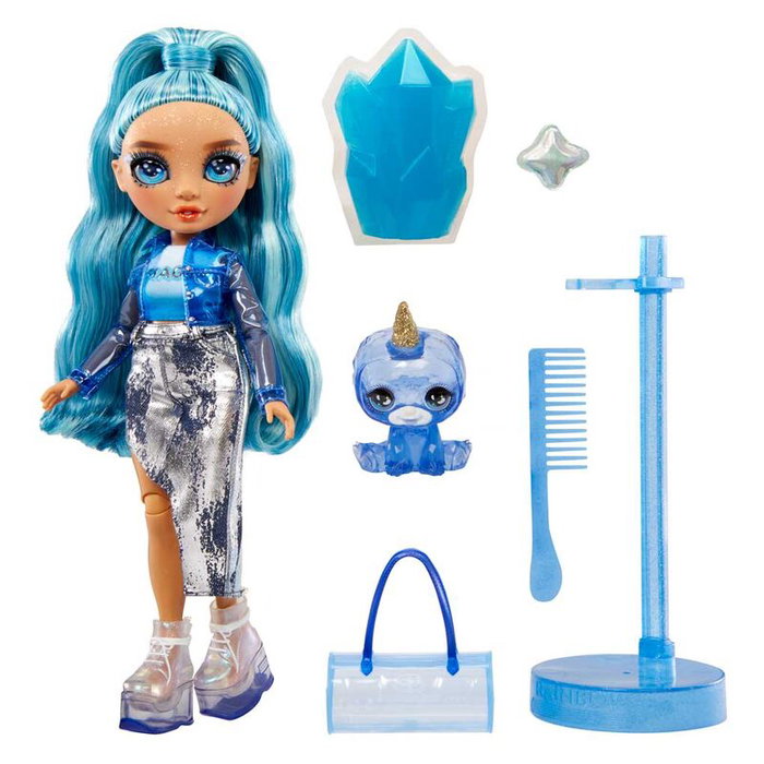 MGA Rainbow High - Poupée articulée Skyler Rainbow World de 25 cm avec accessoires - Jouet pour enfant dès 4 ans MGA Rainbow High - Poupée articulée Skyler Rainbow World de 25 cm avec accessoires - Jouet pour enfant dès 4 ans