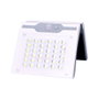 Edm Aplique solaire LED 2W 220lm 6500K avec capteur et batterie lithium IP44 Blanc