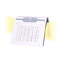 Edm Aplique solaire LED 2W 220lm 6500K avec capteur et batterie lithium IP44 Blanc