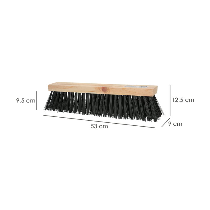WOLFPACK LINEA PROFESIONAL Cepillo Barrendero Industrial en bois et PVC 50 cm (Sans manche)