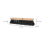 WOLFPACK LINEA PROFESIONAL Cepillo Barrendero Industrial en bois et PVC 50 cm (Sans manche)